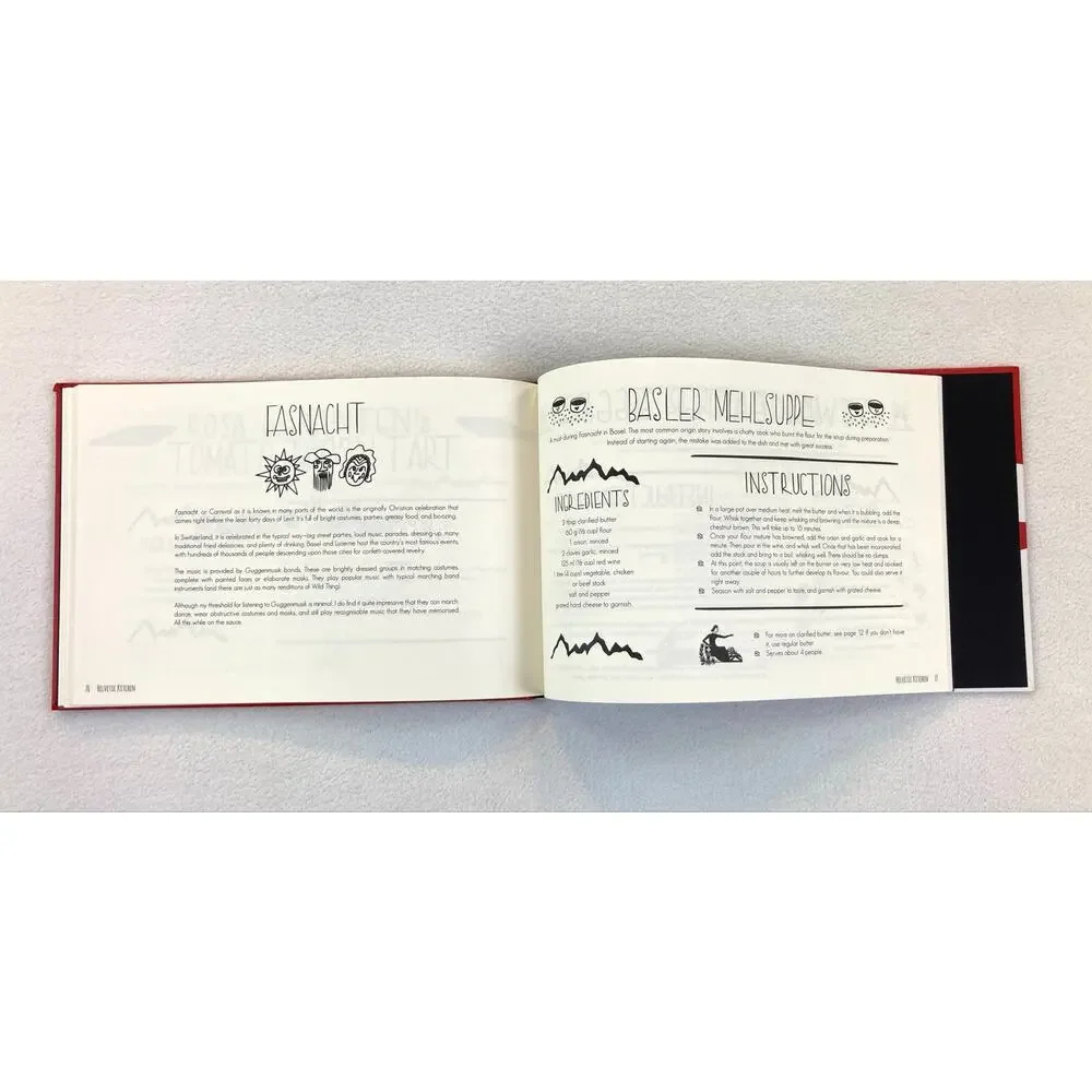 Helvetic Kitchen Swiss Cooking Recipe Book Andie Pilot Vey Good